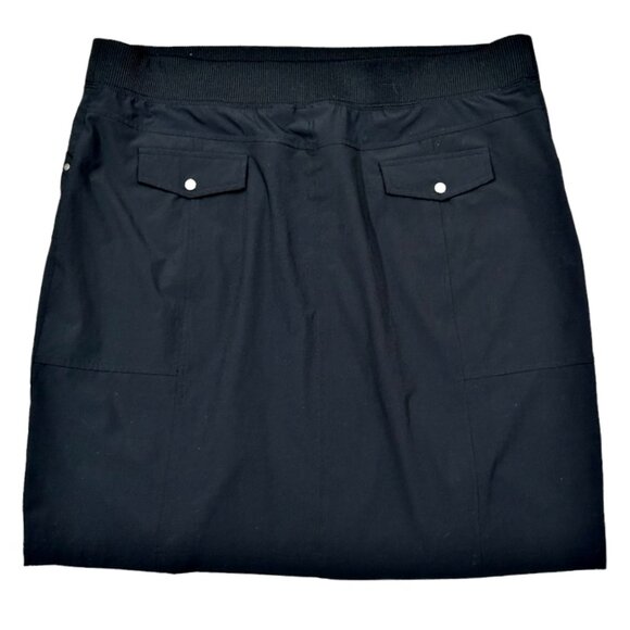 Chicos Zenergy Skirt Womens 3 Size 16 Neema Robin Ribbed Golf Casual Athleisure - Picture 3 of 8